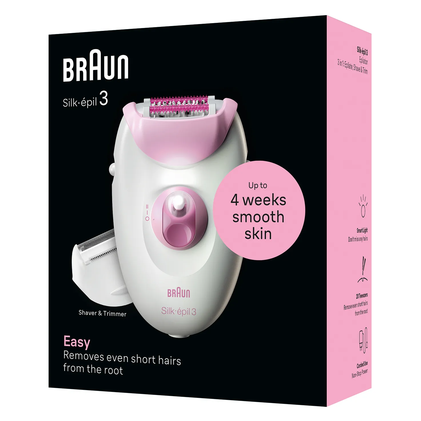 3210 جهاز حلاقة BRAUN للنساء - الصورة 1