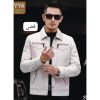 ⁦جاكيت رجالي جلد⁩ - الصورة ⁦2⁩