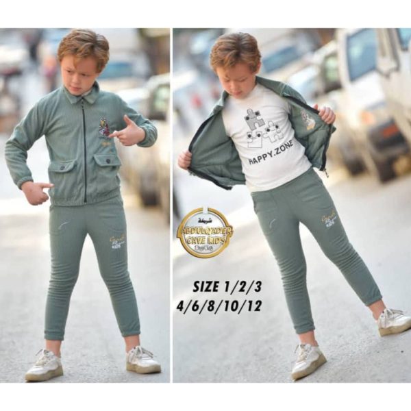 ⁦بيجاما صبيانية 3قطع⁩ - الصورة ⁦3⁩
