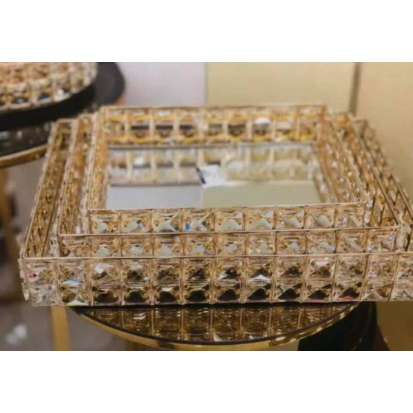 ⁦طقم صواني 3قطع⁩ - الصورة ⁦1⁩