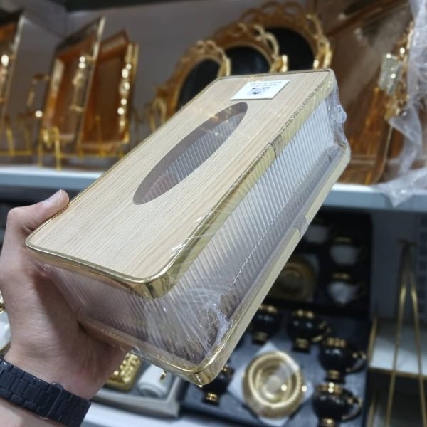 ⁦صندوق محارم شفاف⁩ - الصورة ⁦2⁩