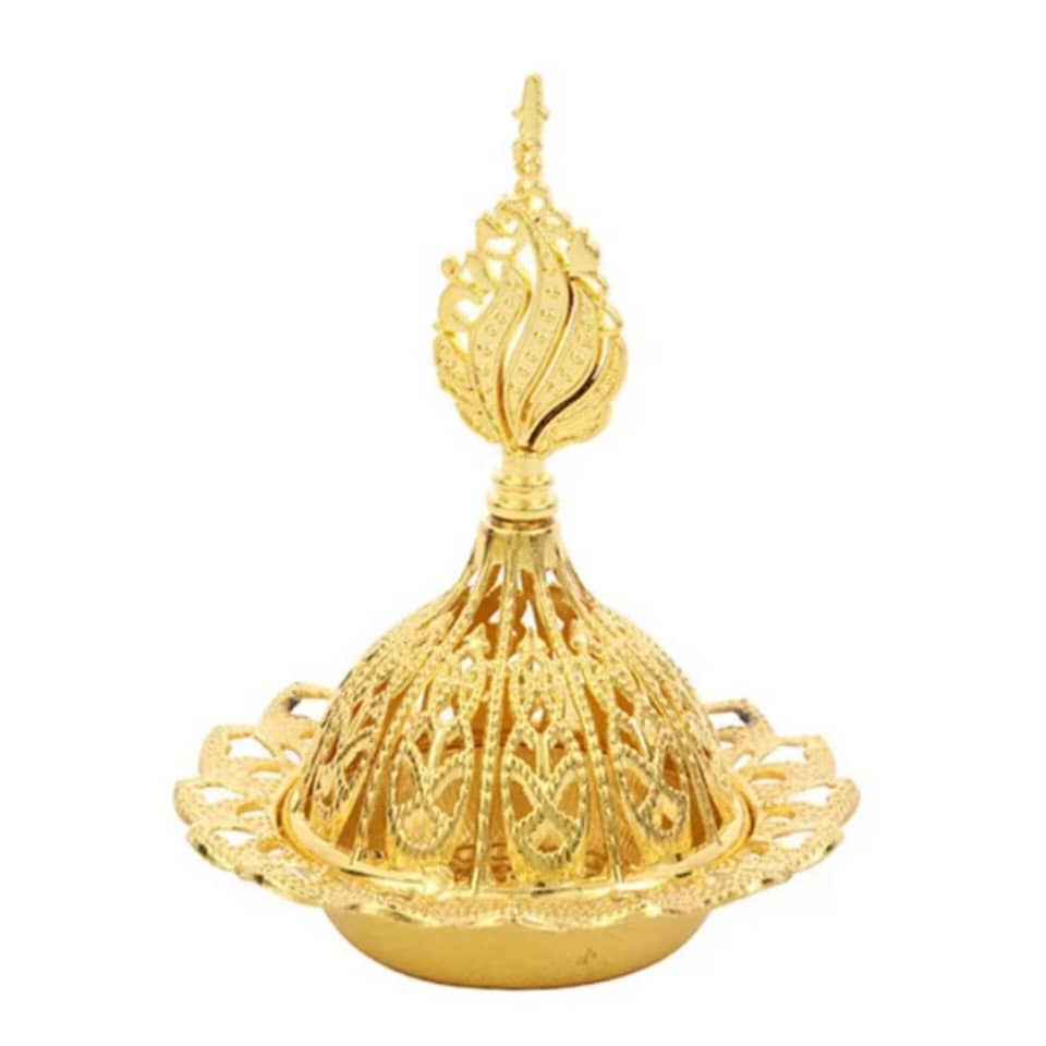 WhatsApp Image 2025-10-14 at 12.39.31 AM مبخرة ذهبية معدن - الصورة 1