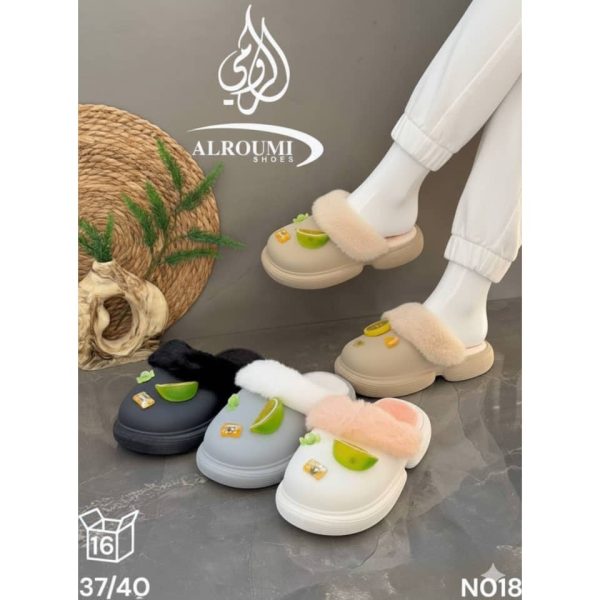 ⁦بابوج نسائي مبطن⁩ - الصورة ⁦1⁩