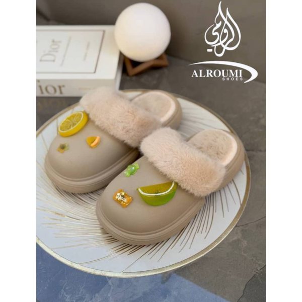 ⁦بابوج نسائي مبطن⁩ - الصورة ⁦2⁩