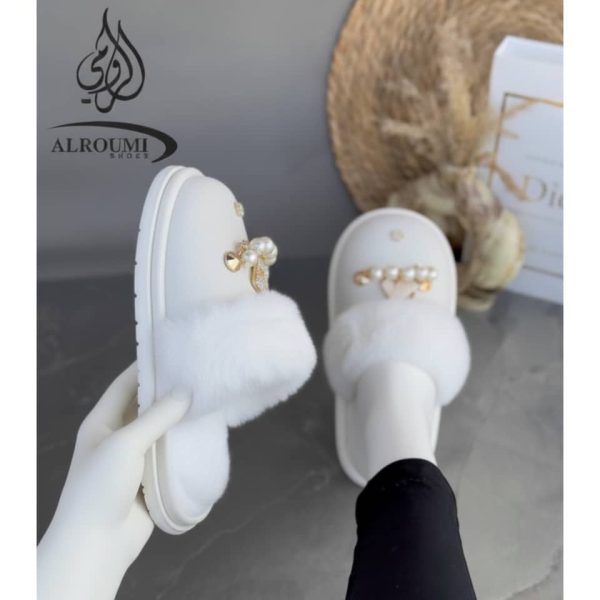 ⁦بابوج نسائي مبطن⁩ - الصورة ⁦3⁩