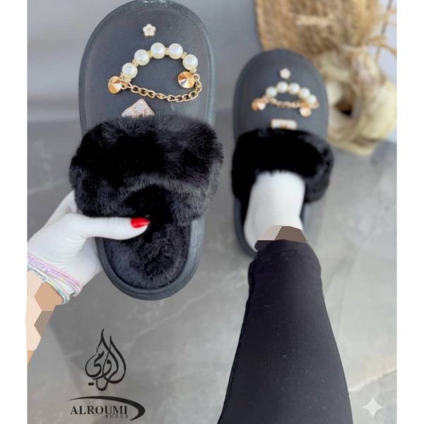 ⁦بابوج نسائي مبطن⁩ - الصورة ⁦5⁩