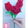 ⁦مزهرية ورد فرو⁩ - الصورة ⁦3⁩
