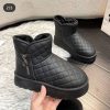 ⁦بوط نسائي جلد⁩ - الصورة ⁦3⁩