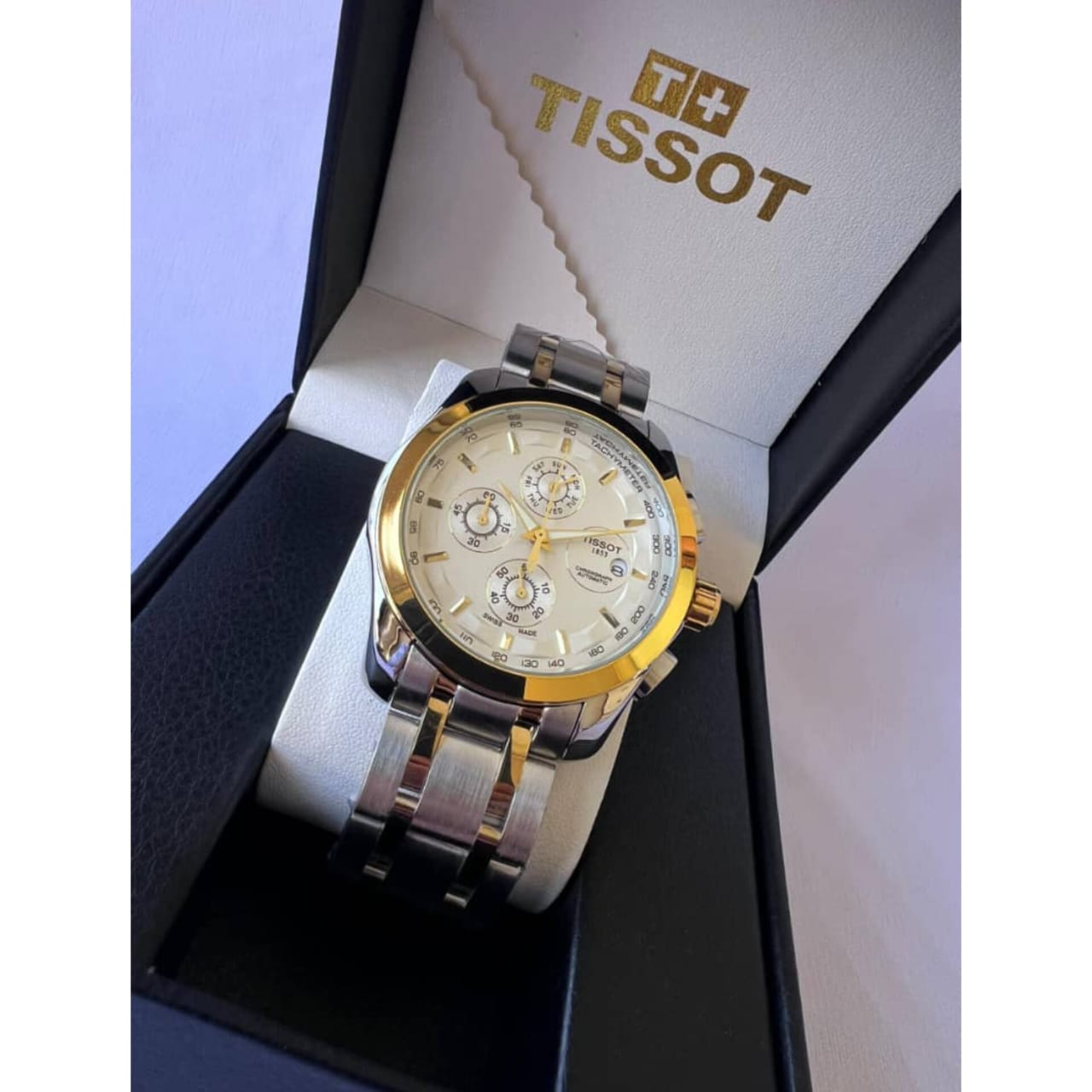 WhatsApp Image 2025-10-29 at 11.30.47 PM (1) ساعة رجالية Tissot Copy - الصورة 4