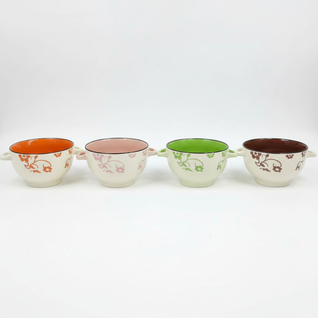 Gemini_Generated_Image_xbj0oixbj0oixbj0 زبدية إندومي بورسلان - الصورة 1