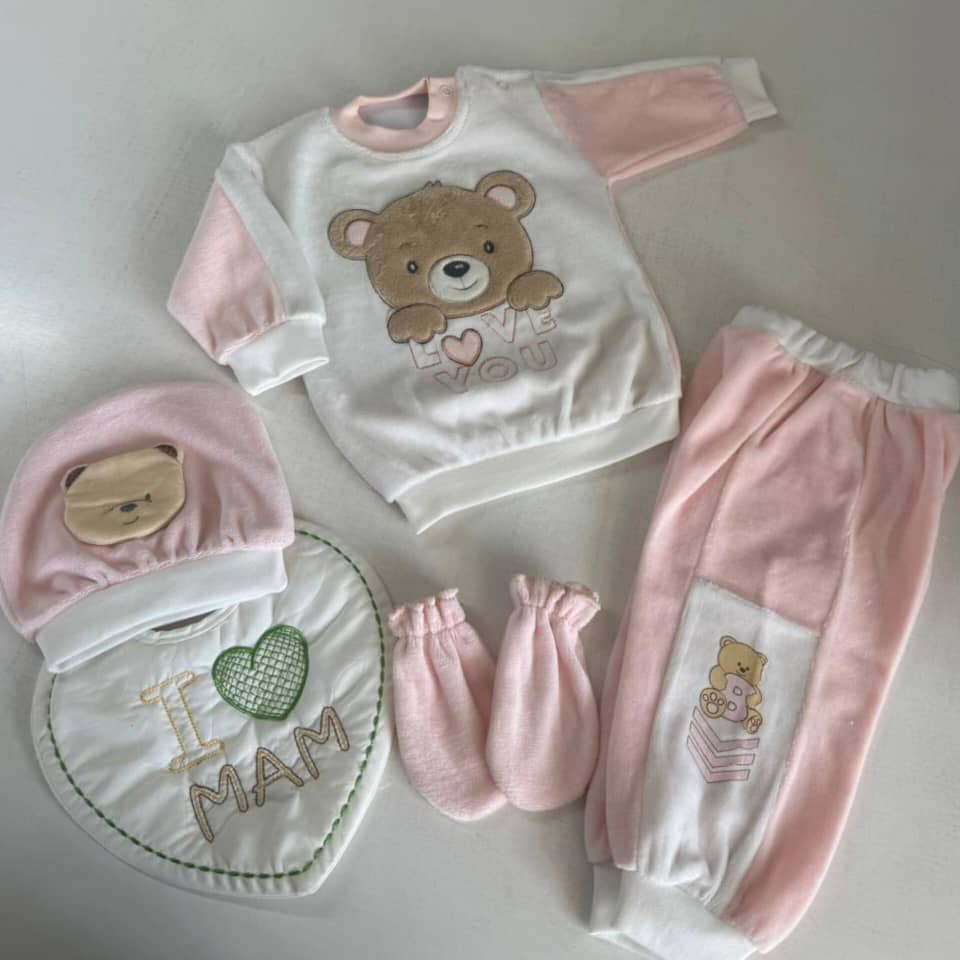 WhatsApp Image 2025-10-17 at 1.52.17 AM طقم بيبي 5قطع - الصورة 1