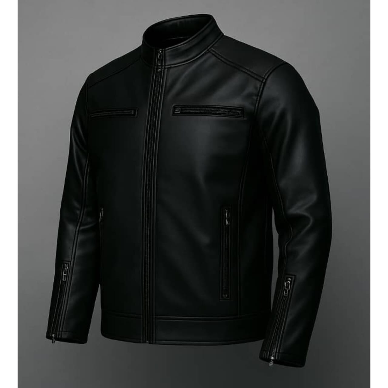 WhatsApp Image 2025-10-31 at 3.45.14 PM (1) جاكيت رجالي جلد - الصورة 1