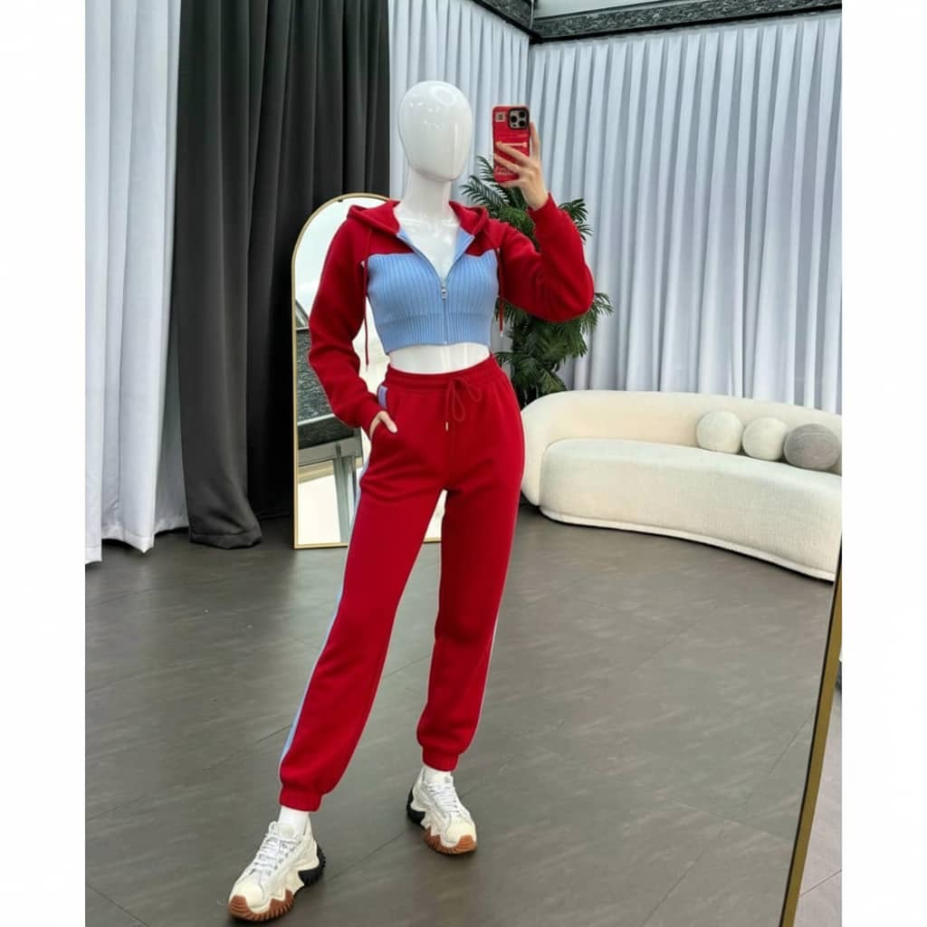 WhatsApp Image 2025-11-06 at 4.26.27 PM بيجاما نسائية قطن - الصورة 1