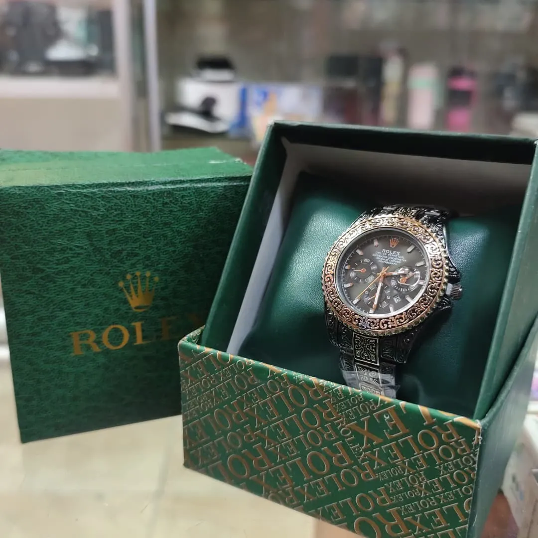 3991 ساعة رجالية ROLEX مزخرفة - الصورة 1