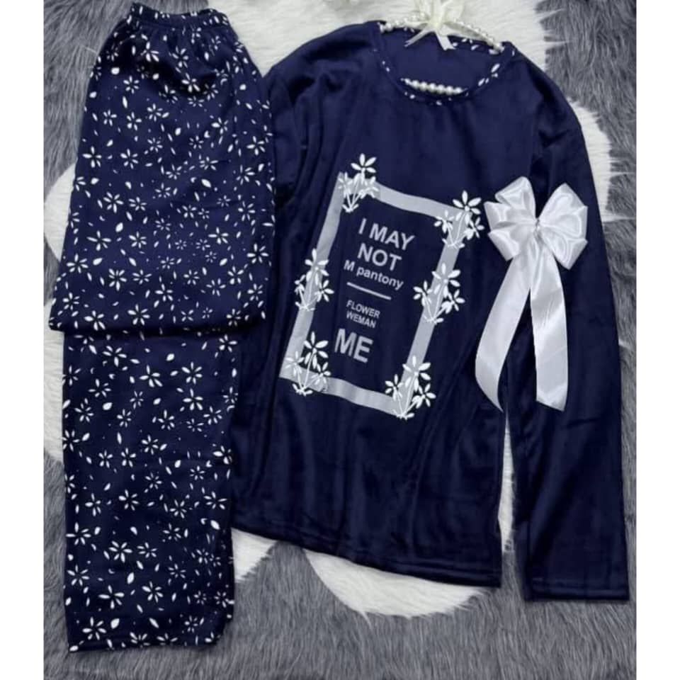 WhatsApp Image 2025-11-25 at 12.52.41 AM بيجاما نسائية مخمل - الصورة 1