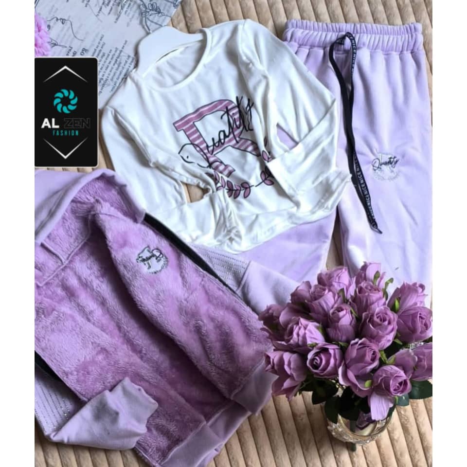 WhatsApp Image 2025-11-27 at 6.29.24 PM بيجاما بناتية 3قطع - الصورة 1