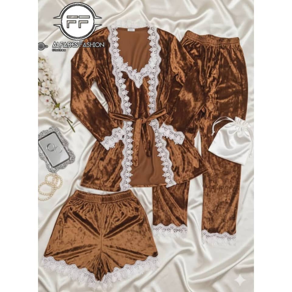 WhatsApp Image 2025-12-01 at 3.04.37 AM بيجاما نسائية 4قطع - الصورة 1