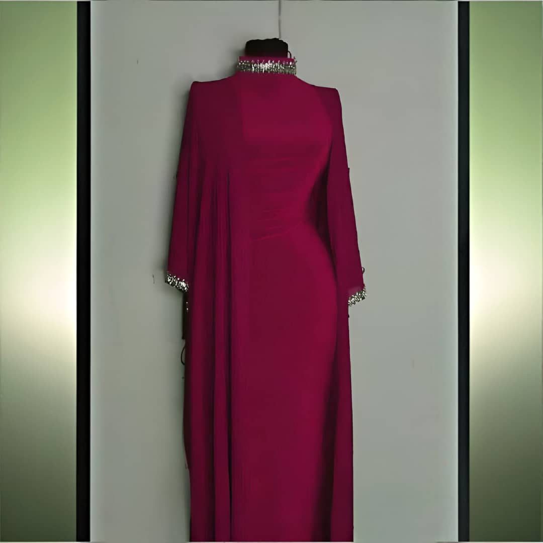 WhatsApp Image 2025-12-09 at 10.40.18 PM قفطان نسائي قطعتين - الصورة 1